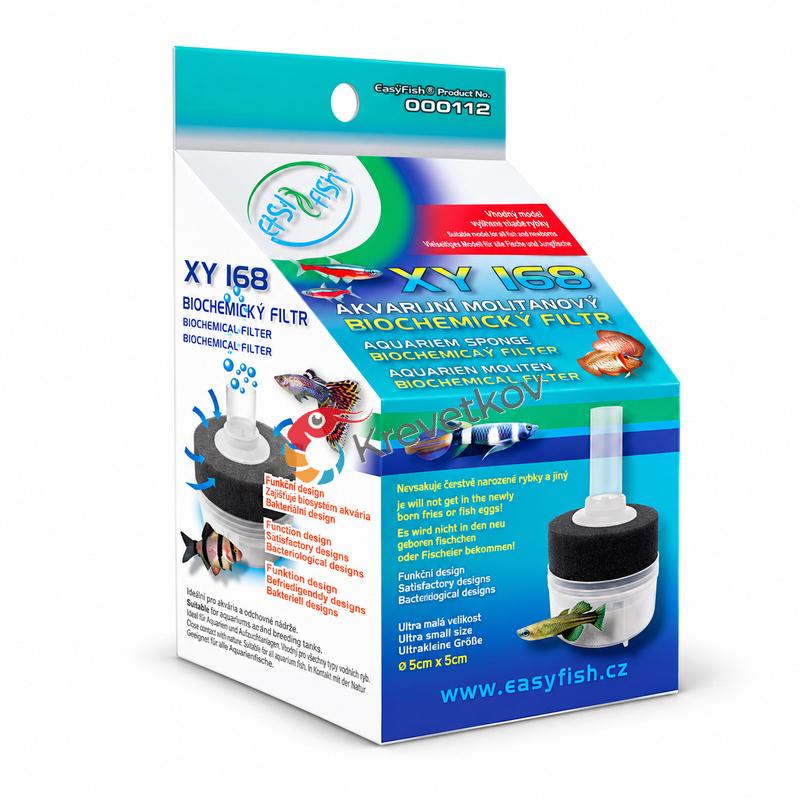 Akvarijní molitanový biochemický filtr EasyFish XY 168
