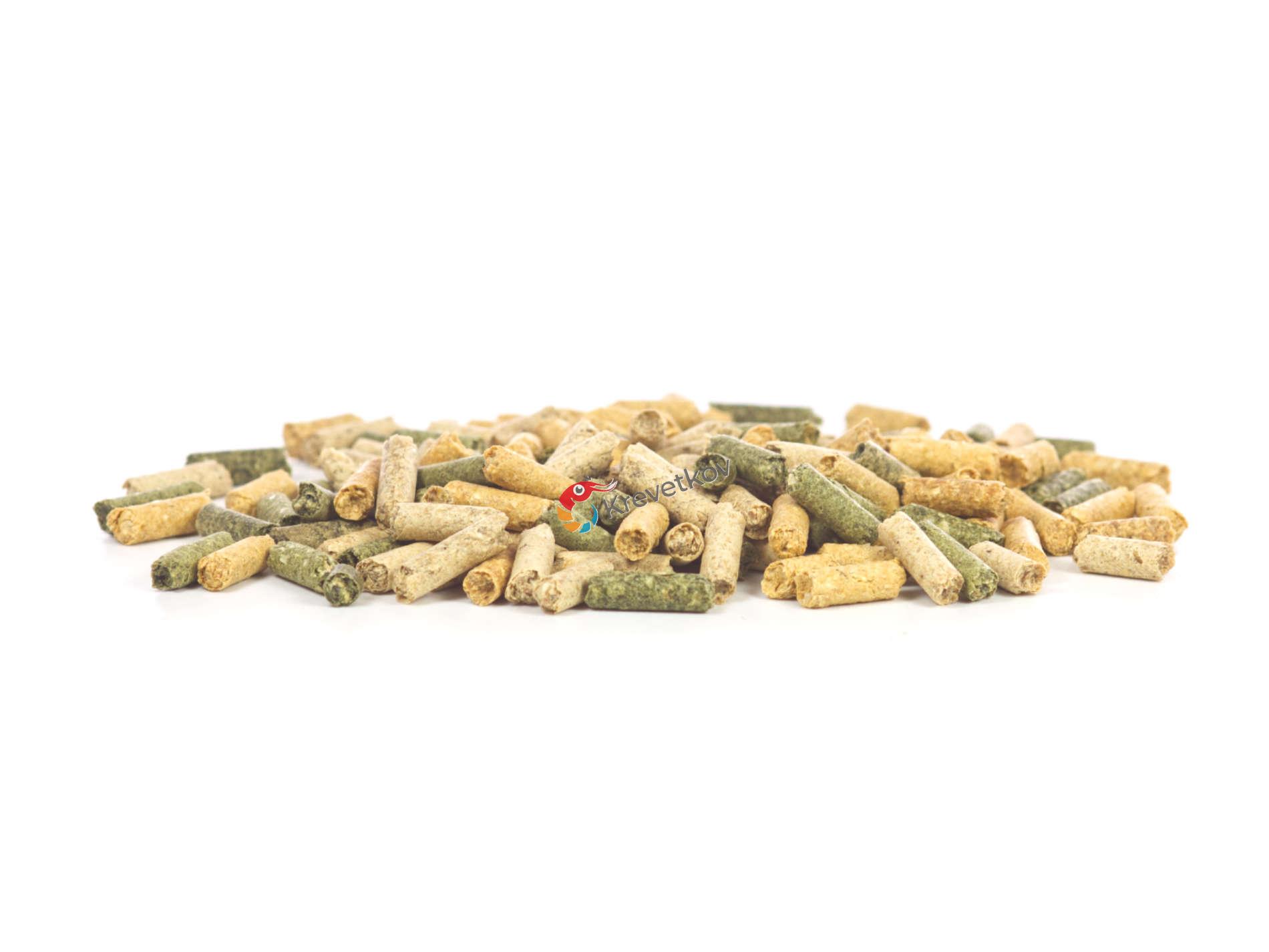 GlasGarten Shrimp Snacks Snow Flakes Sticks Mix 3 v 1 