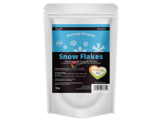 GlasGarten Shrimp Snacks Snow Flakes Sticks Mix 3 v 1 
