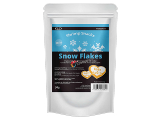 GlasGarten Shrimp Snacks Snow Flakes Pumpkin-Carrot